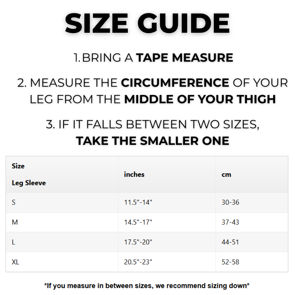Premium Bamboo Leg Sleeves (Pair)