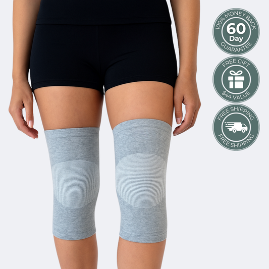 Premium Bamboo Knee Sleeves (Pair)