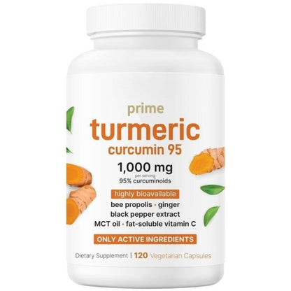 Turmeric Curcumin Joint Supplement (120 Veggie Capsules)