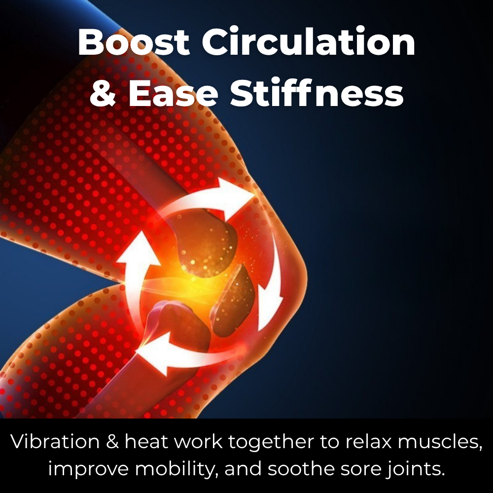 Heated Vibration Knee Massager