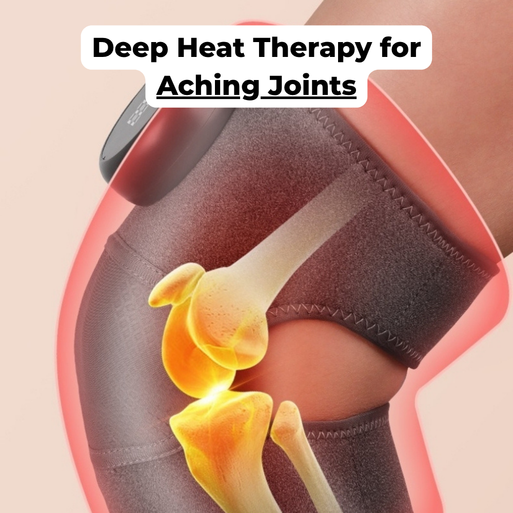 Heated Vibration Knee Massager